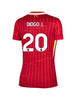 Liverpool Diogo Jota #20 Zenski Domaci Dres 2024-25 Kratak Rukavima